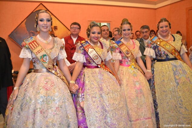 37 premios fallas denia 2017 falleras mayores de seccion especial