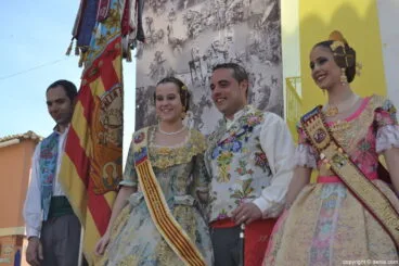 Día de la Bandera del Oeste 2017 – Nuevos falleros de la comisión grande