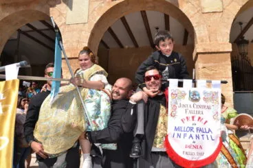 Premios infantiles fallas Dénia 2017 – Celebración Falla Centro