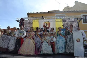 Día de la Bandera del Oeste 2017 – Cargos de las fallas de Dénia