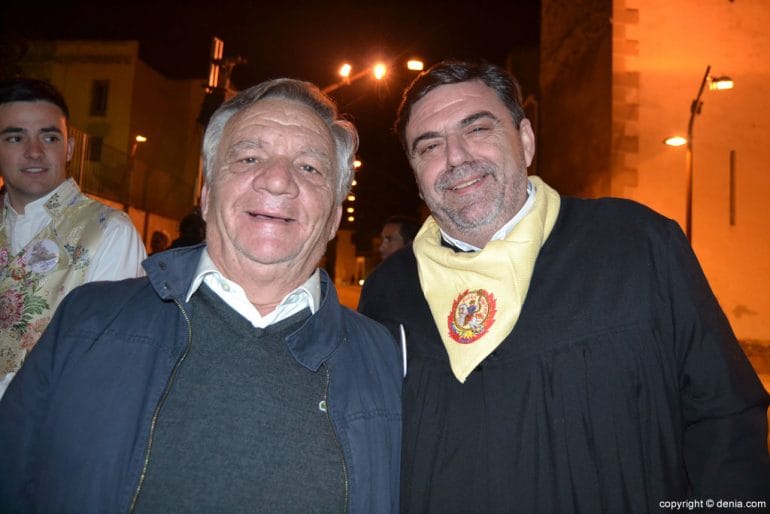 Premios fallas Dénia 2017 - Oeste celebrando el premio