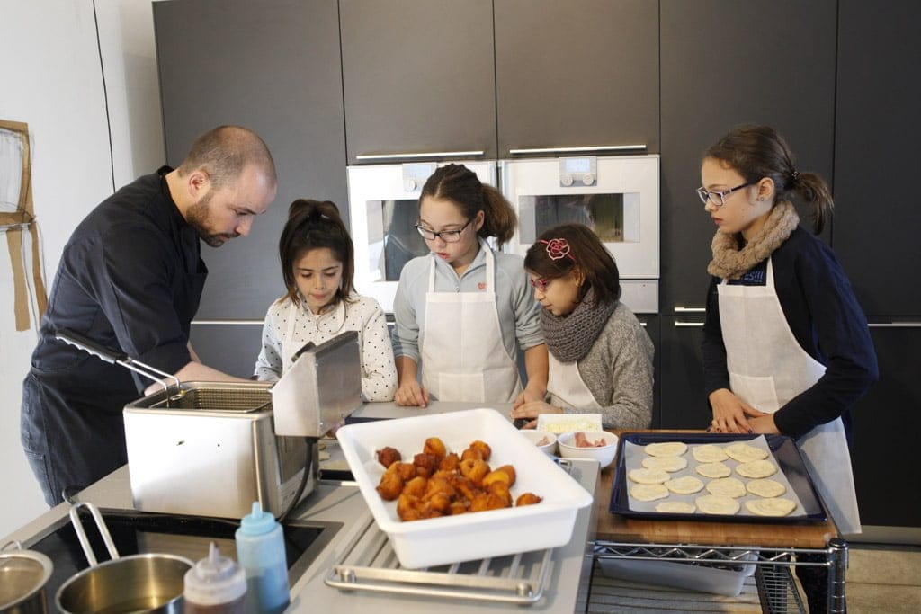 alumnos del pou con bruno ruiz