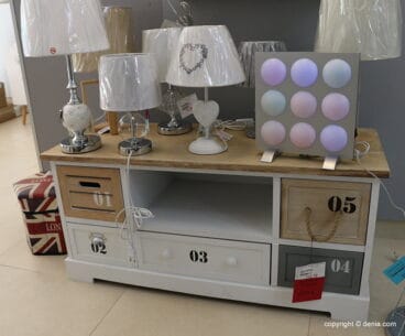 Avance en muebles Luces de Denia