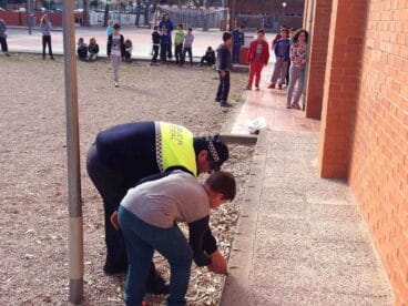 campana de uso reponsable de cohetes en denia