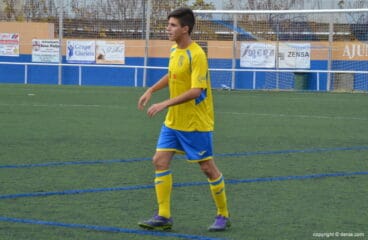 Campayo durante un partido