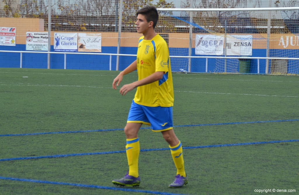 campayo durante un partido