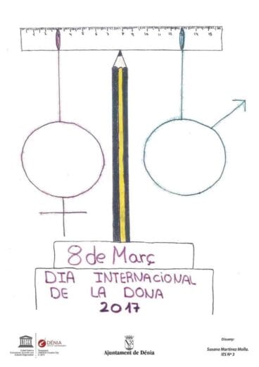 cartel 8 de marzo denia 2017