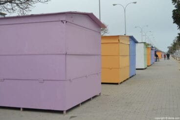 casetas de los hippies