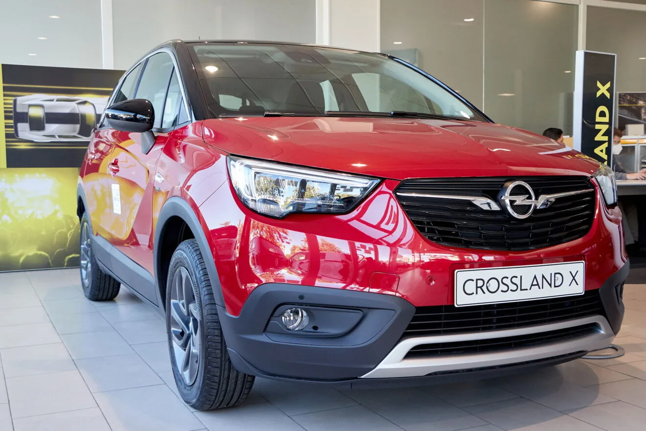 Crossland X rojo - Auto Dénia Motors