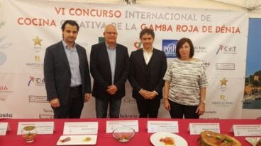 eduardo dolon y francesc colomer en el concurso de cocina de denia