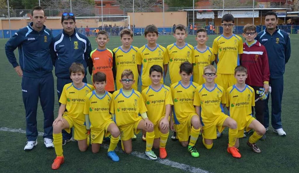 Titulo de liga para el Alevin “A” del FB Dénia 1 equipo alevin a del fb denia