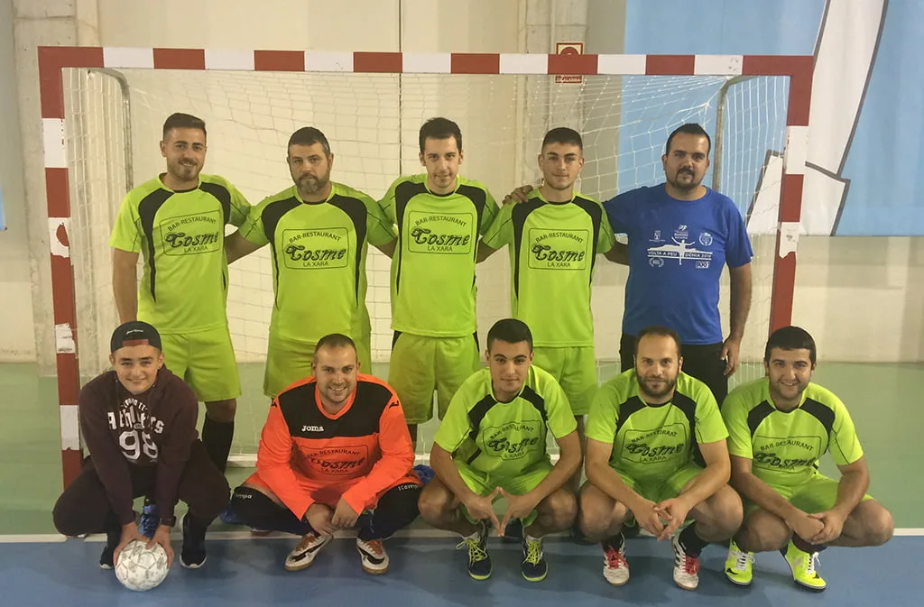 El conjunto del FS Moraira toma clara ventaja al frente de liga Plata de Acydma 1 equipo la xara futsal