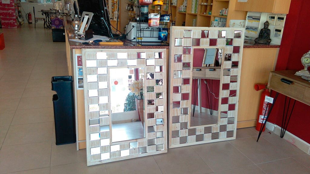 espejos modernos luces de denia