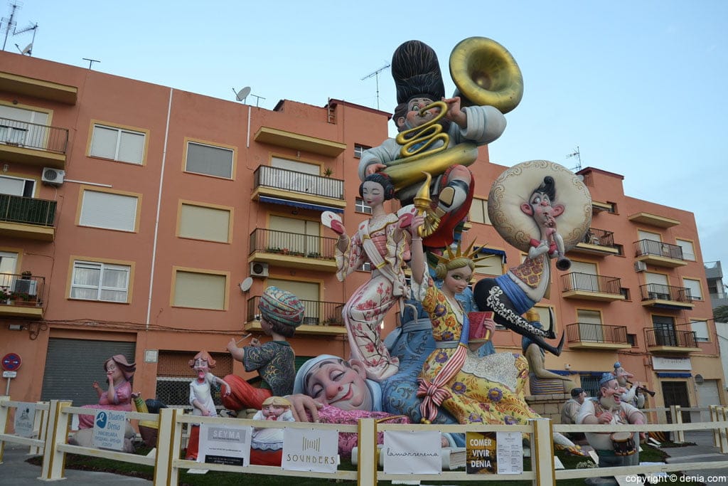 falla baix la mar 2017
