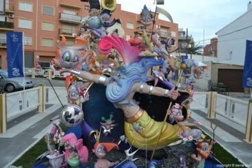 Falla Baix la Mar infantil 2017