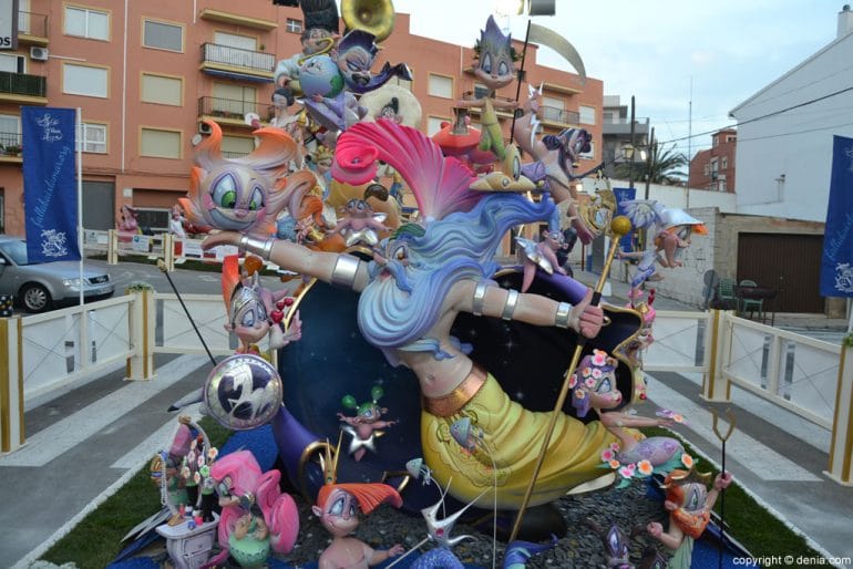 Falla Baix la Mar infantil 2017