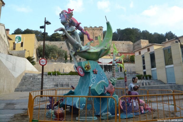 Falla junta Local Fallera Dénia 2017