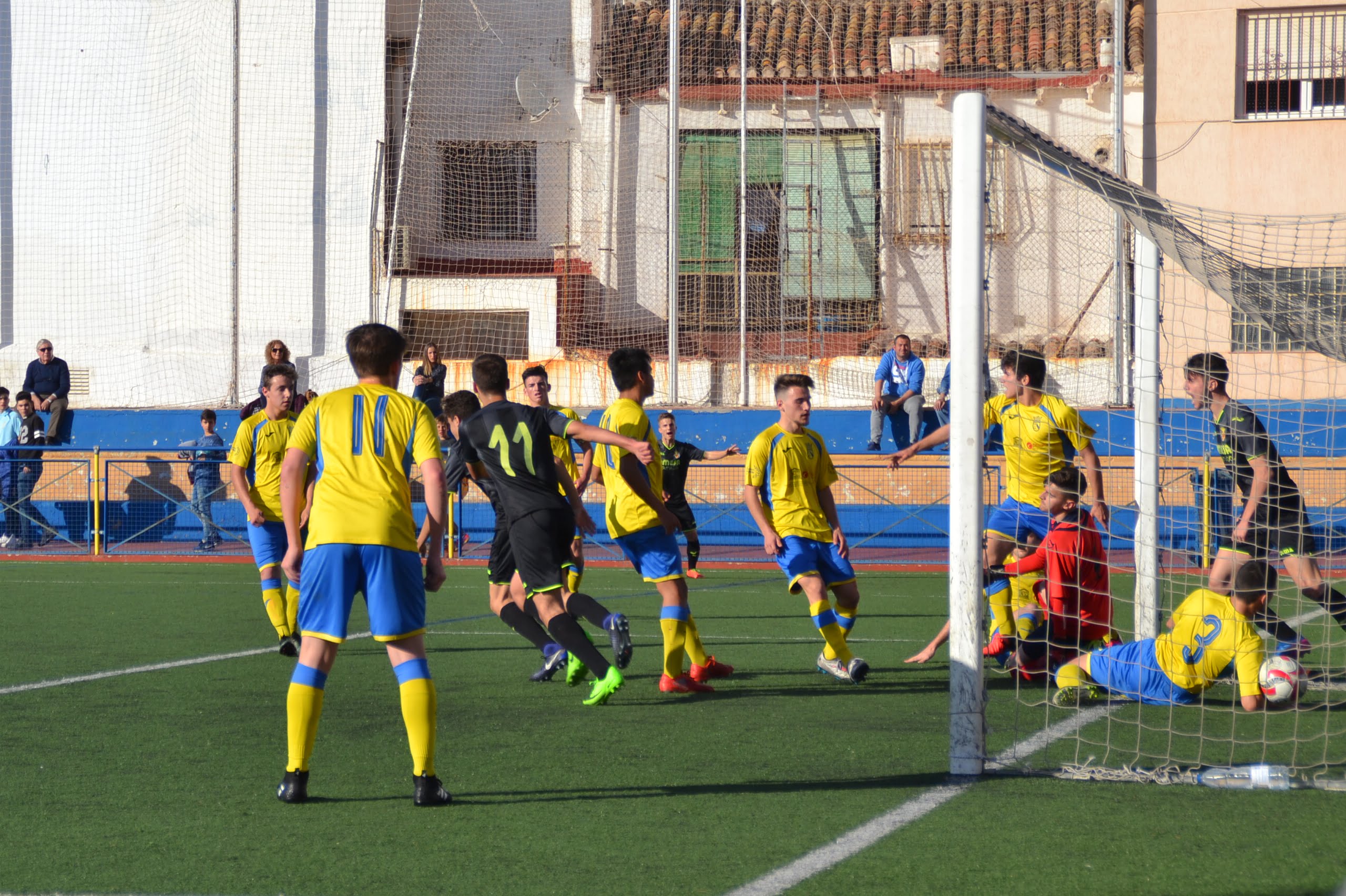 Gol del Villarreal en Dénia