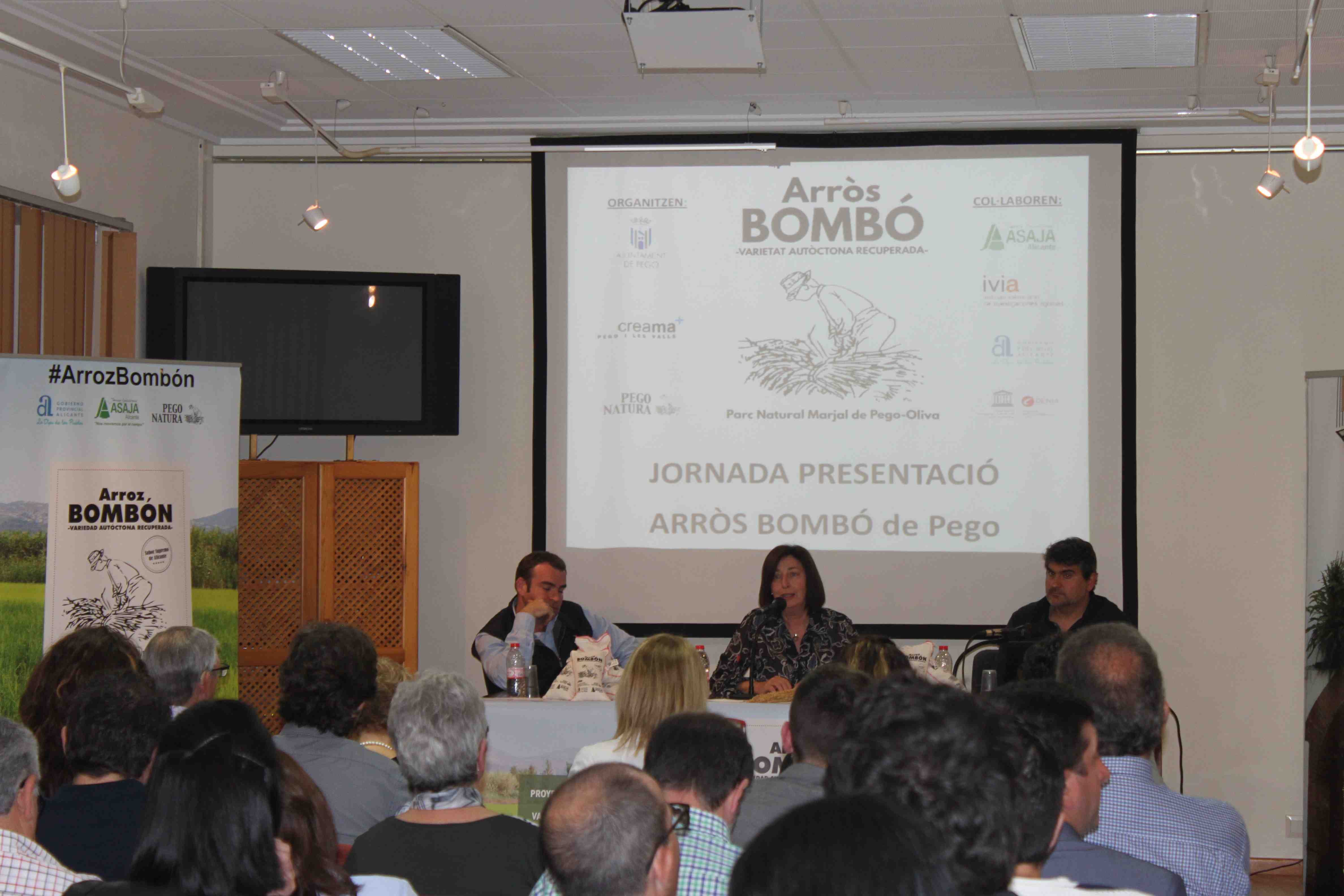 jornadas sobre arroz bombon en pego