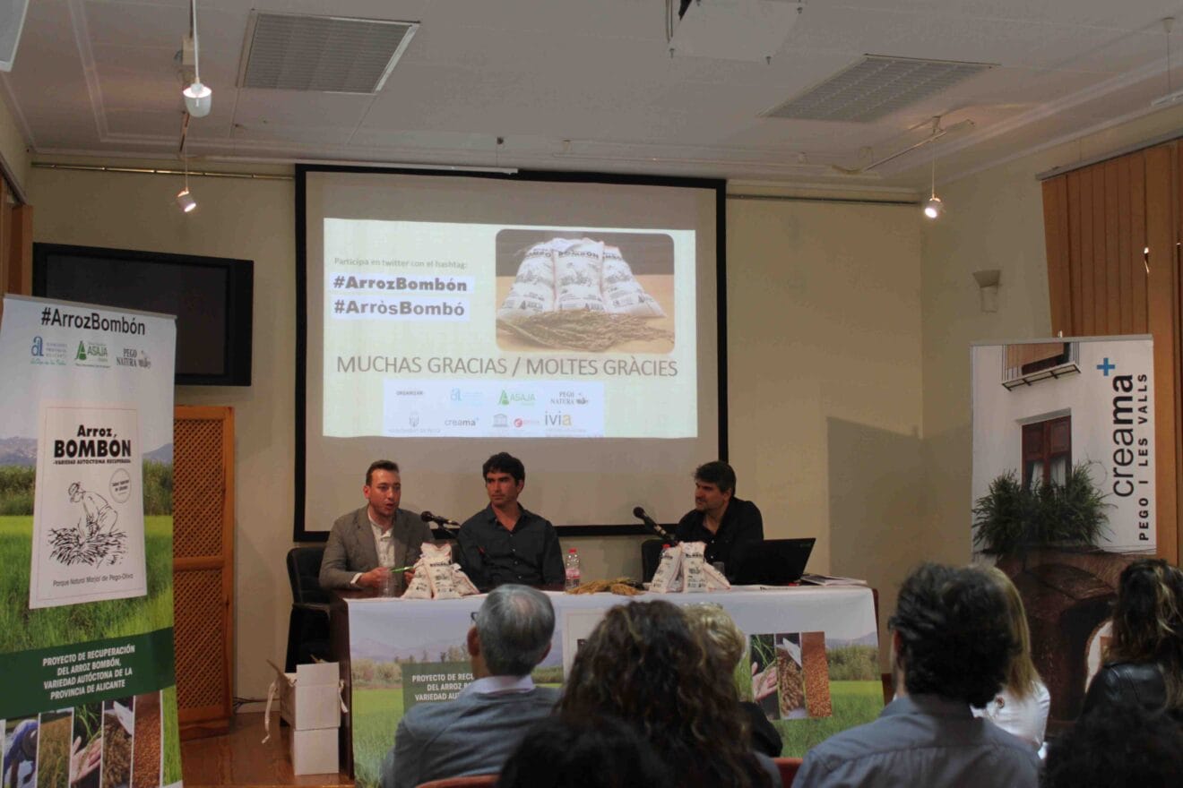 Jornadas sobre el arroz bombón celebradas en Pego