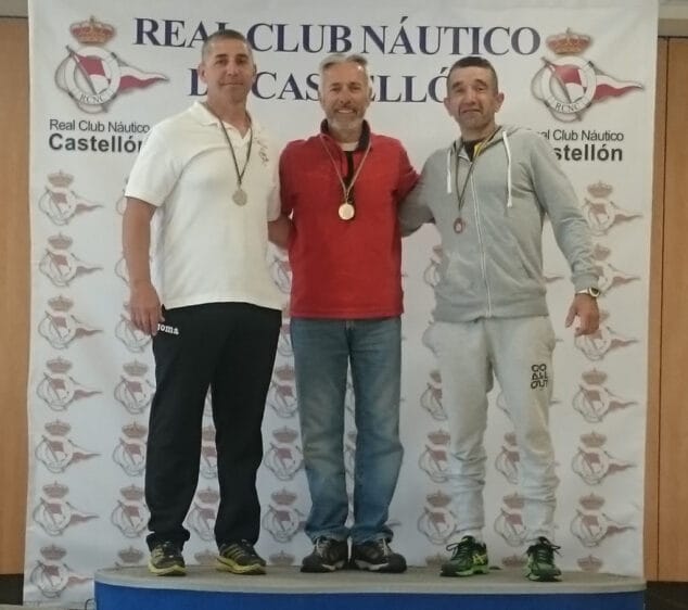 juan carlos perez nadal en el podio