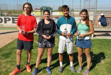 jugadores del ct denia en el torneo tecnifebre de algemesi