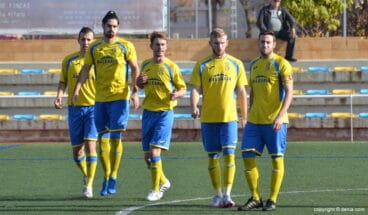 jugadores dianenses antes de un partido