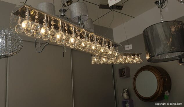 lampara en luces de denia