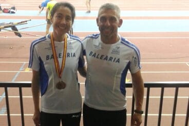 lilia riva junto a jose lozano en madrid