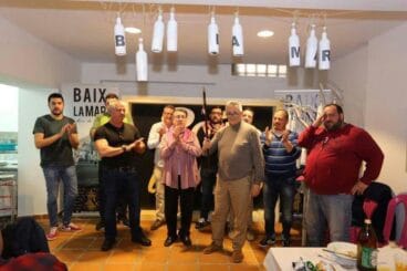 manuel marco es nombrado presidente de honor de baix la mar