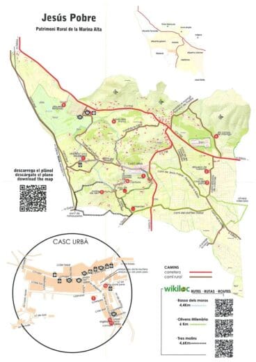 Mapa de Jesús Pobre