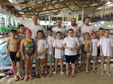 nadadores del aquatic les marines
