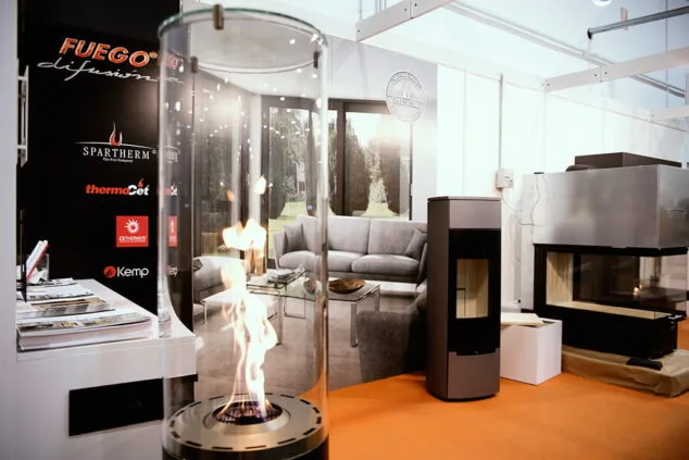 stand fuego difusion fira de la biomassa catalunya 2017