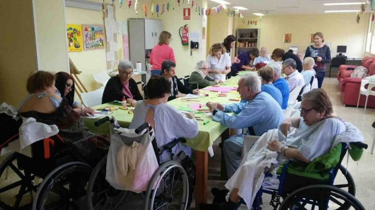 Taller de fallas en el hospital La Pedrera