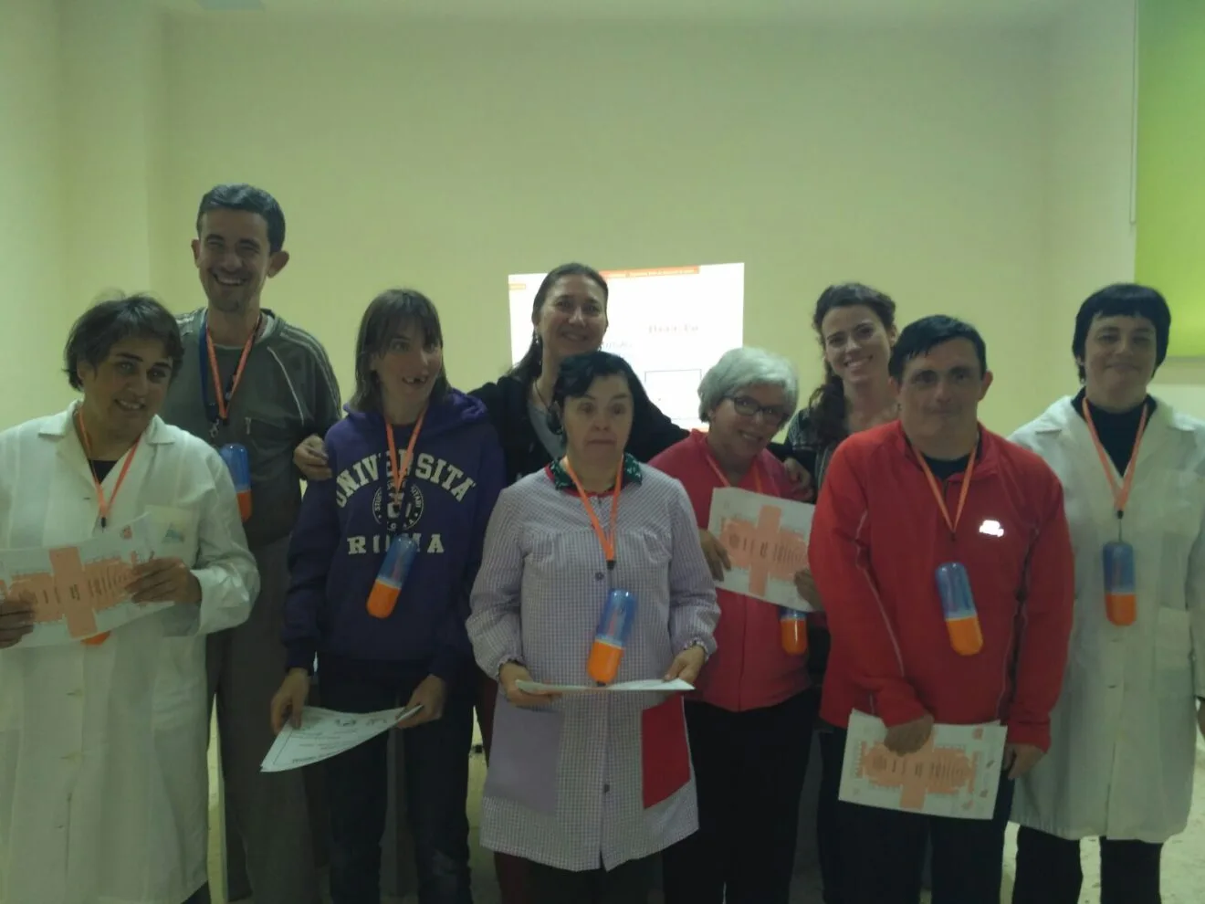 Taller de higiene buco dental en aprosdeco