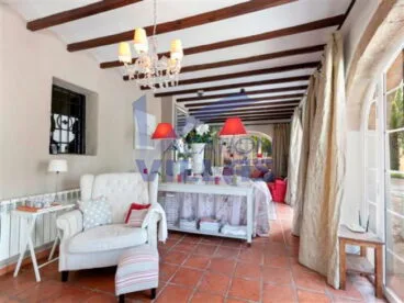 Terraza de la casa Vacation Villas