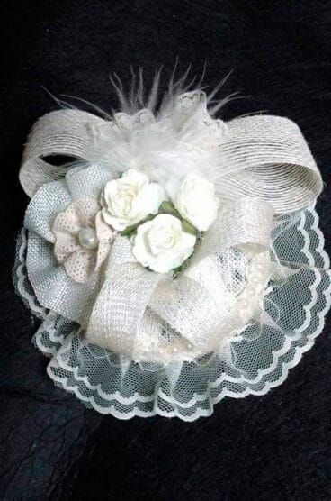 Tocado de novia Doré