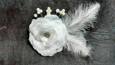 Tocado para novias Doré