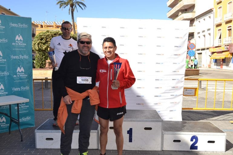 4º Marcha Solidaria a favor del CEE Raquel Payà - Podium Veteranos Masculino