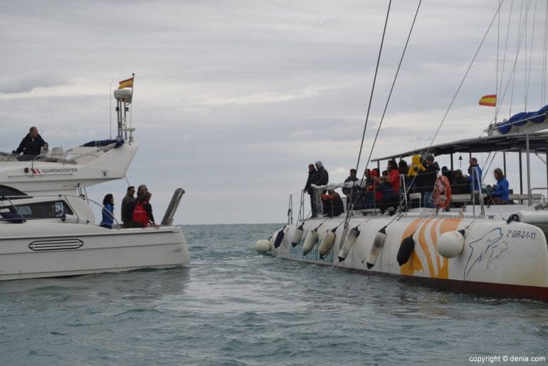 X Salón Náutico Dénia - suelta de tortuga