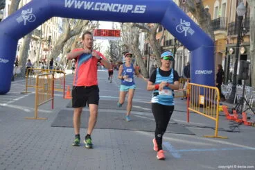 169 4º Marcha Solidaria a favor del Raquel Payà – llegada de los participantes
