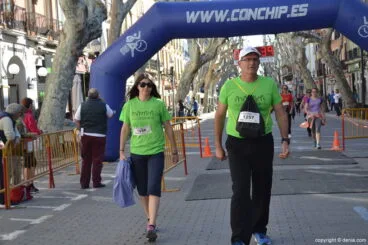 175 4º Marcha Solidaria a favor del Raquel Payà – llegada de los participantes