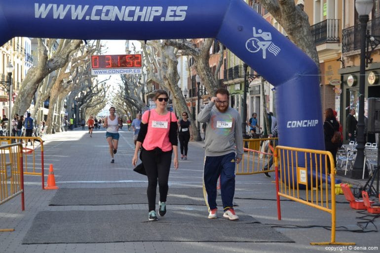177 4º Marcha Solidaria a favor del Raquel Payà - llegada de los participantes