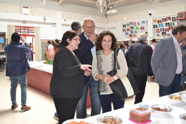 19 9o mostra de cocina internacional en el maria ibars visita de las autoridades educativas