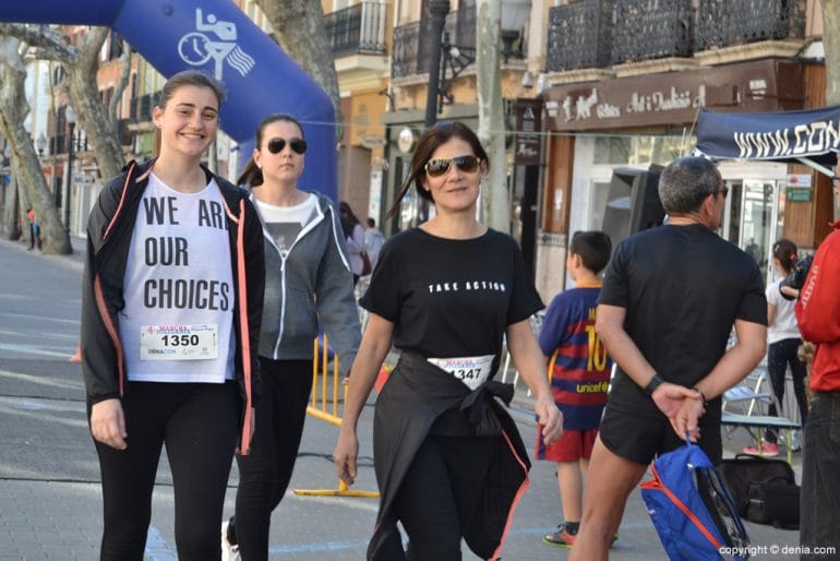 193 4º Marcha Solidaria a favor del Raquel Payà - llegada de los participantes
