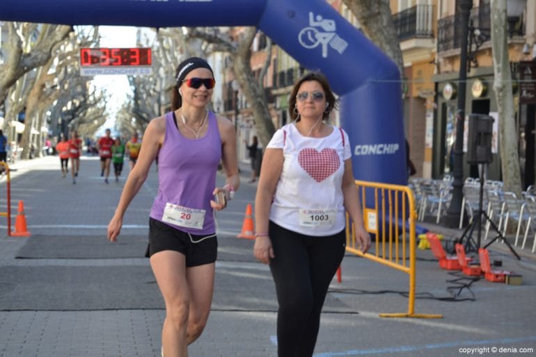 197 4º Marcha Solidaria a favor del Raquel Payà - llegada de los participantes