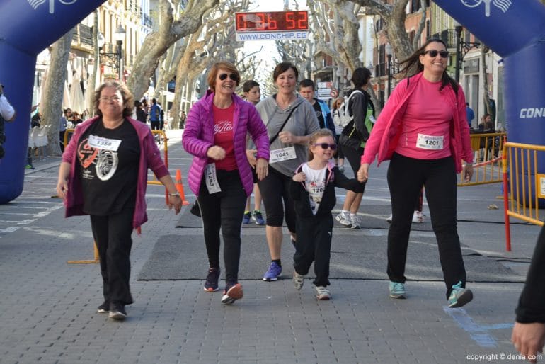 205 4º Marcha Solidaria a favor del Raquel Payà - llegada de los participantes