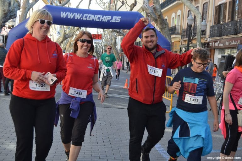 222 4º Marcha Solidaria a favor del Raquel Payà - llegada de los participantes