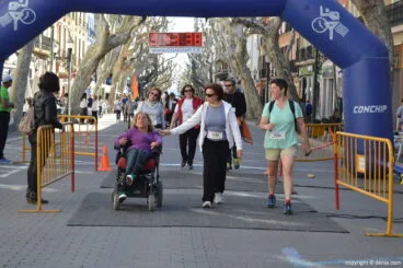 239 4º Marcha Solidaria a favor del Raquel Payà – llegada de los participantes