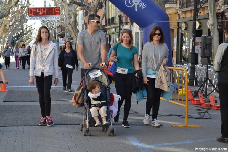242 4º Marcha Solidaria a favor del Raquel Payà - llegada de los participantes
